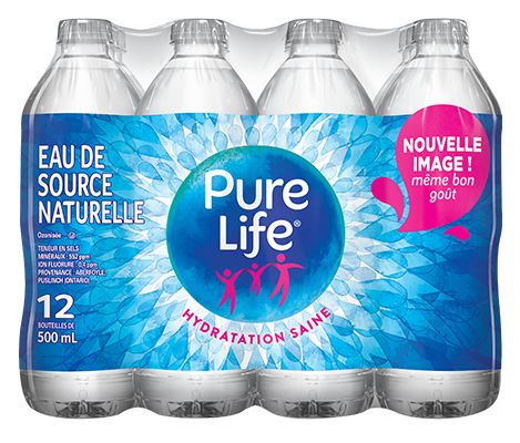 Bouteille Pure Life® de 500 mL