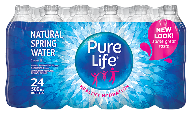 Pure Life Canada 500mL Bottle, 24pack