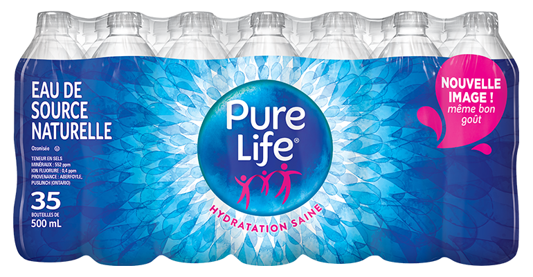 Pure Life Canada 35 Bouteilles de 500mL