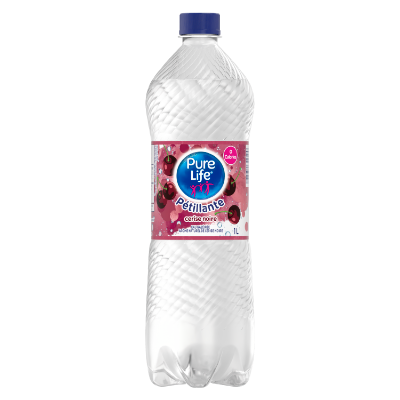 Bouteille d’eau pétillante Pure Life® de 1 L, cerise noire