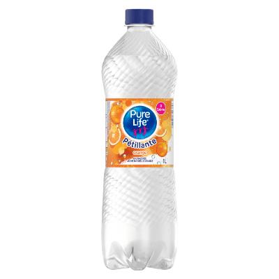 Pure Life Canada Sparkling Orange 1 L Bottle French