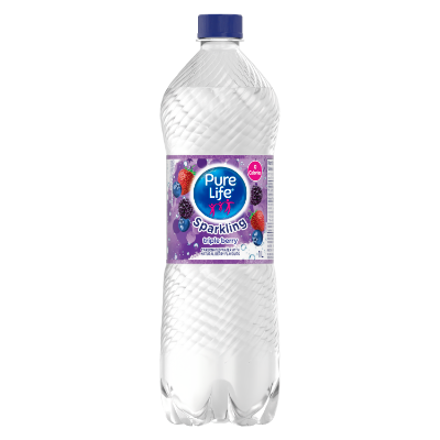 Pure Life Canada Sparkling Triple Berry 1L Bottle English